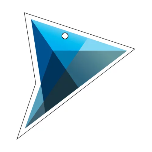 Oversized Triangle Arrow Shaped Hanging Air Freshener