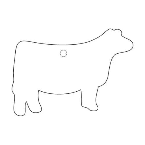 Cow Shaped Hanging Air Freshener