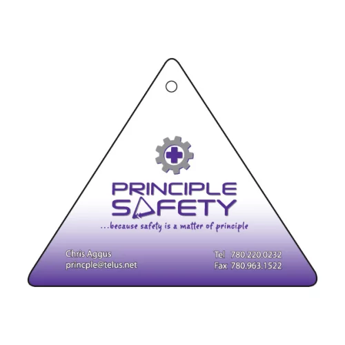 Oversized Large Triangle Shaped Hanging Air Freshener