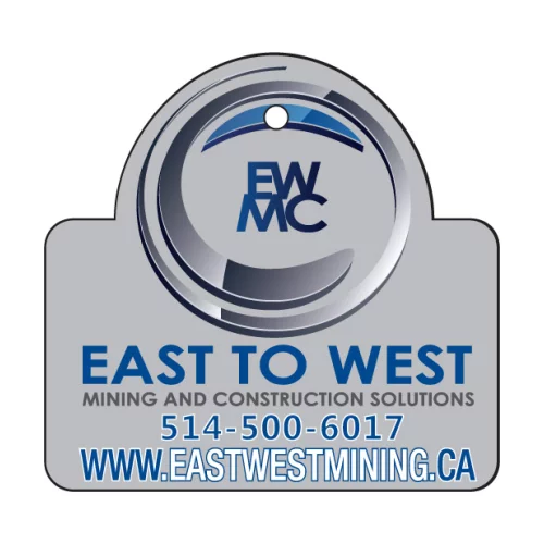 Round Top Rectangle Hanging Air Freshener