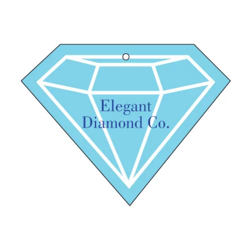 Diamond Shaped Hanging Air Freshener - Oversized