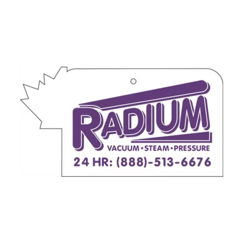 Oversized Rectangle with Leaf Shaped Hanging Air Freshener