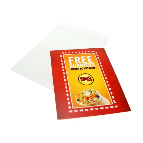 Cartes d'insertion de pochette de 2 3/4" x 3 3/4" (Style 333)