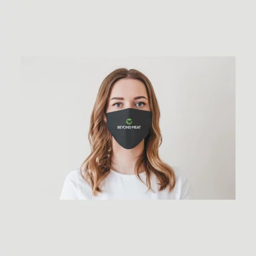 Masque facial en RPET recyclé sublimé 4 plis