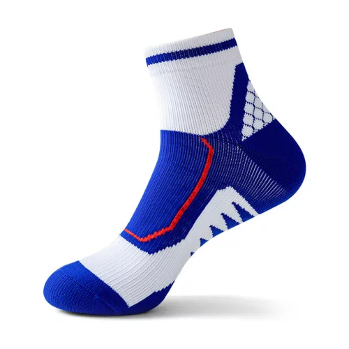 Chaussettes de basketball en nylon à hauteur de cheville à haute performance