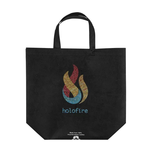Sacs fourre-tout en non-tissé R-PET de mer (paillettes)