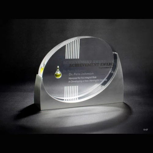 Medical Award W/ Oil Drop
