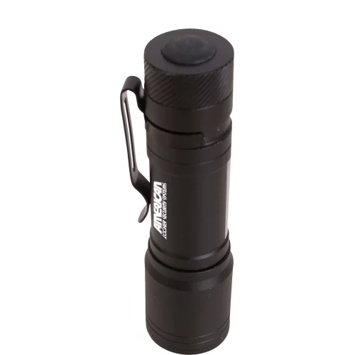 Lampe de poche tactique en aluminium 1AA 3 watts et COB