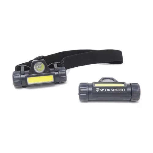 Lampe frontale rechargeable LED et COB nocturne