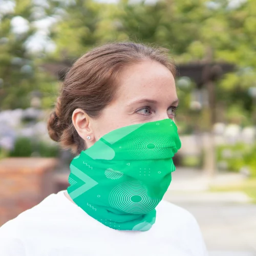 Le masque de voyage - sublimation des teintures