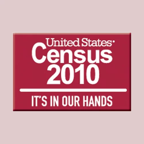 2"x3" Rectangular Button