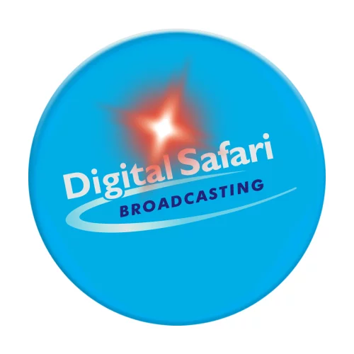 3" Round Flashing Button