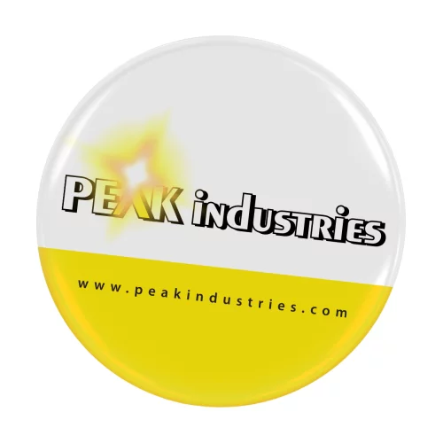 3.5" Round Flashing Button