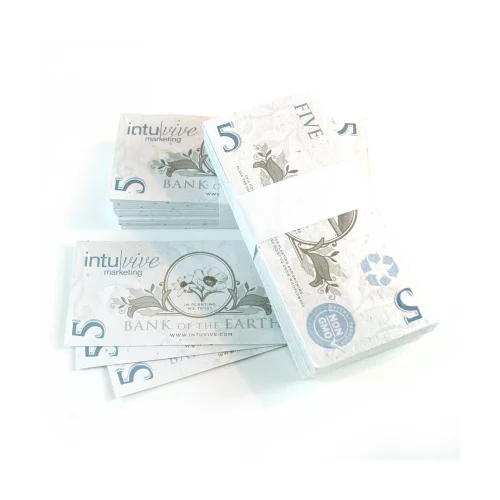 $5 Seed Paper Bills