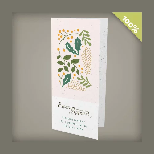Festive Flora Business Holiday Cards