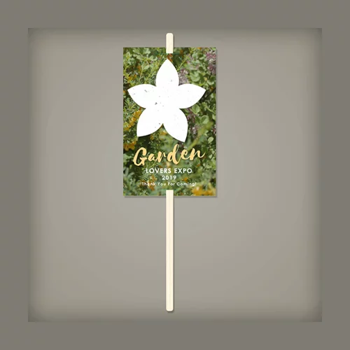 Bâtons de plantation de fleurs sauvages, 1 face