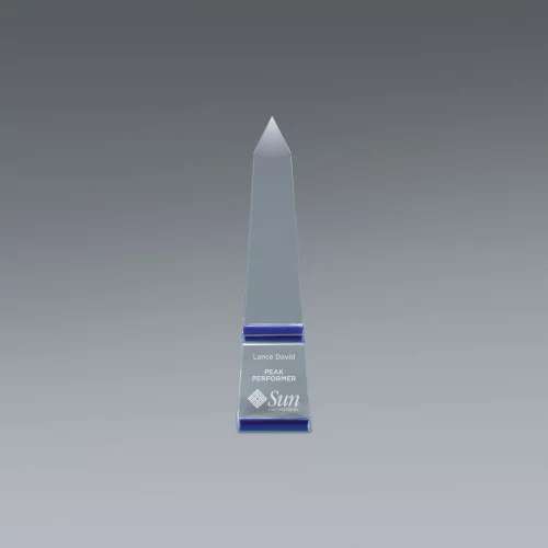 Prix moyen du cristal de l'obélisque bleu
