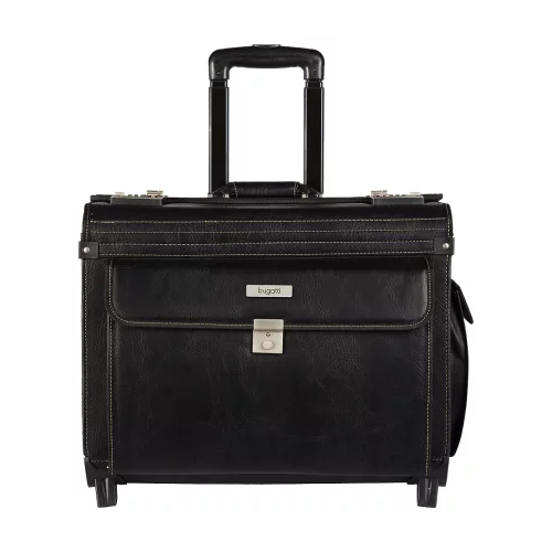 Mallette de transport pour documents Warren en cuir végan texturé