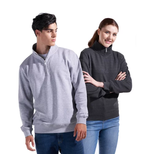 Sweatshirt à demi-zip pour adultes