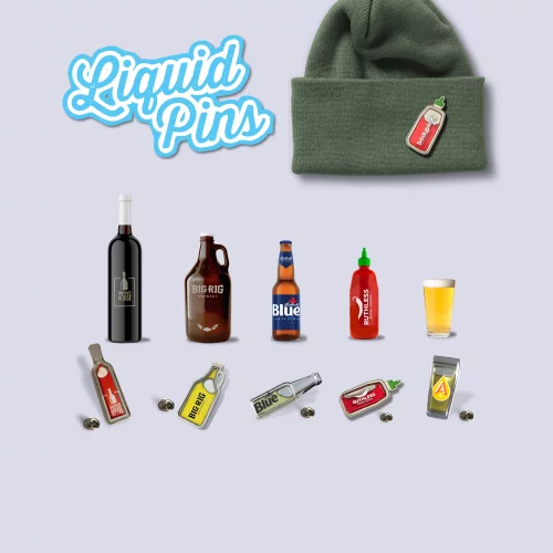 Épinglette liquide (1 1/2 pouces)