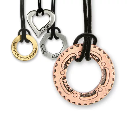 Collier à breloques inspirantes