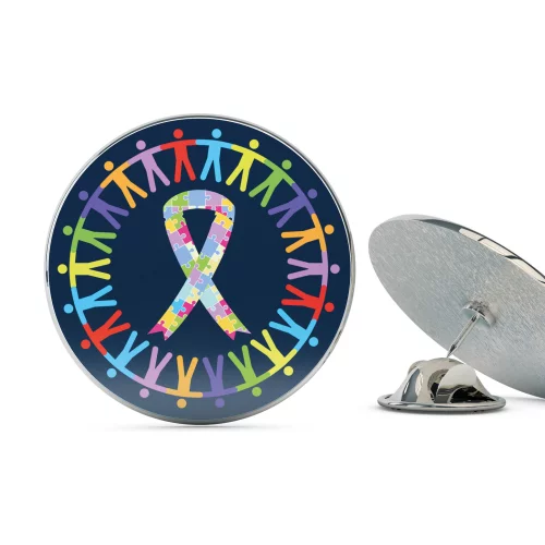 Épinglette ronde "Pins 2 Go"