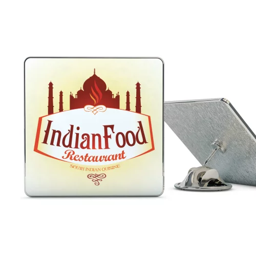 Épinglette carrée Pins 2 Go