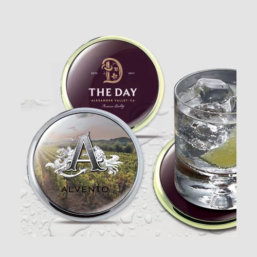 Photo Coaster w/Cork Bottom