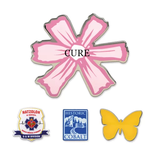 Épingles de revers imprimées (1¼ po)