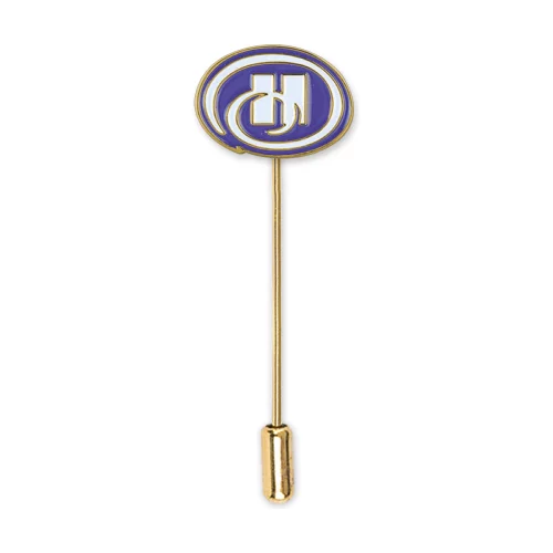 Soft Enamel Lapel Pin (Up to 1 in) with Scarf pin