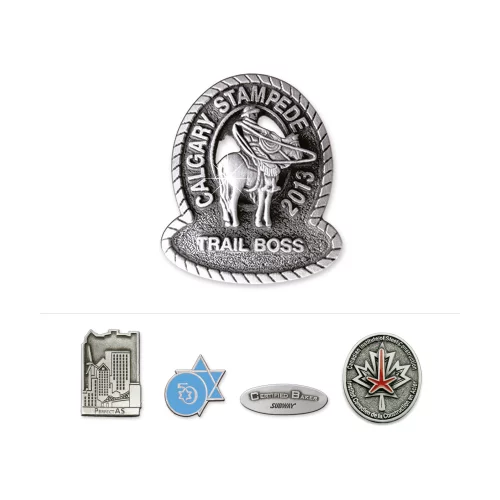 Solid Pewter Lapel Pin (½")