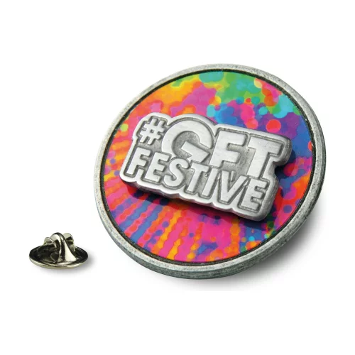 Custom Shape Spin Pins