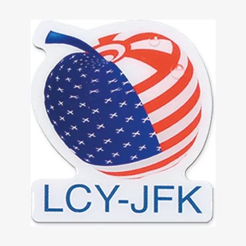 Stainless Steel Lapel Pin (Up to 1 in)