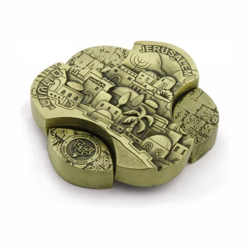 Figurine 3D en métal (chandelier)