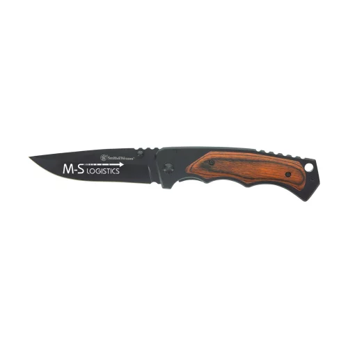 Smith & Wesson® Wood Handle Folder