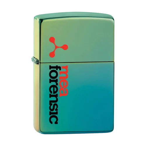 Briquet coupe-vent Zippo® teal hautement poli
