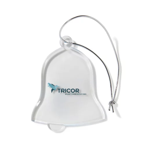 Bell Shaped USA Made Acrylic Ornament