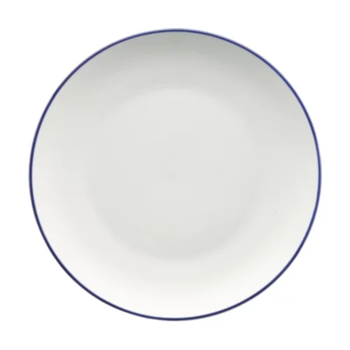 Assiette coupelle Torino Blue Band de 10 pouces