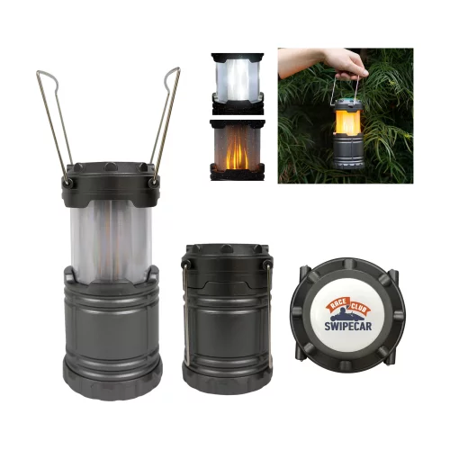 Lanterne Cob Pop Up 2-en-1 Lumens