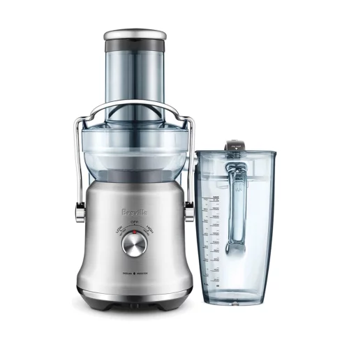 La fontaine à jus Cold Plus en acier inoxydable brossé