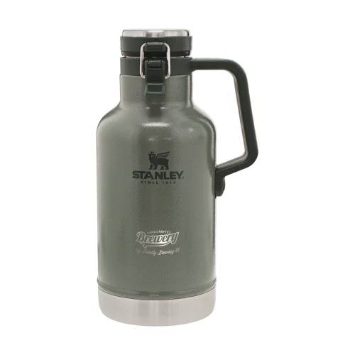 Stanley® Classic Easy-Pour Growler 64oz green vacuum insulated stainless steel - Etched