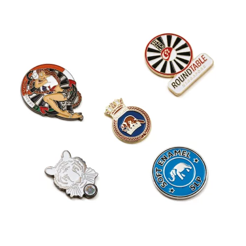 Die Struck Soft Enamel Lapel Pin (1")