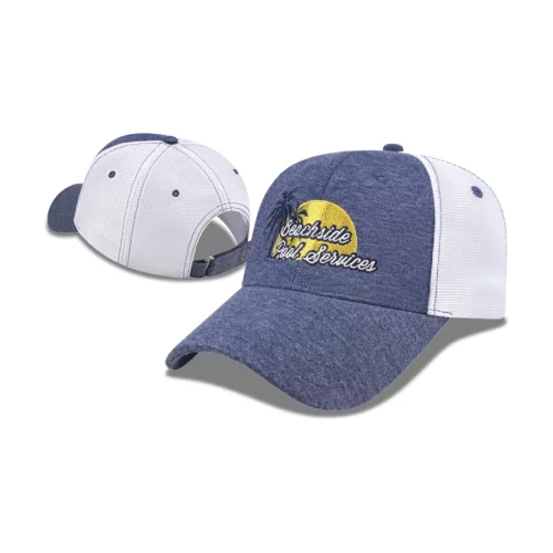 Cotton Jersey Cap w/Hi-Tech Mesh Back