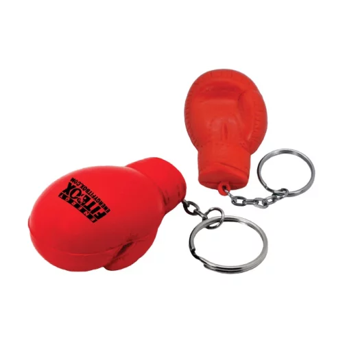Porte-clés en forme de gant de boxe anti-stress