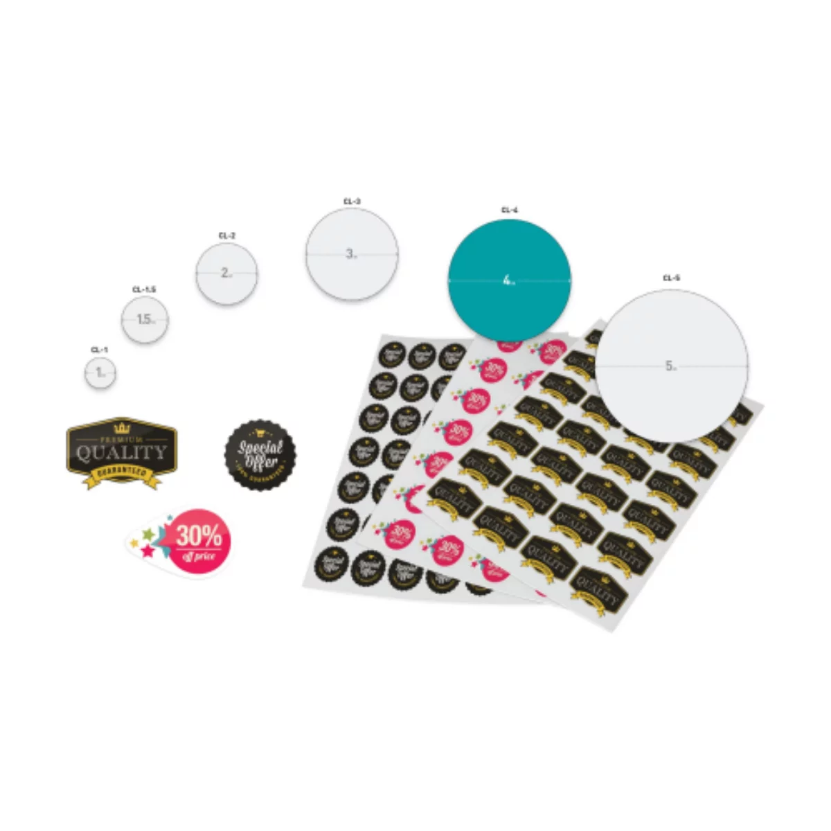 Custom Labels (Up to 4