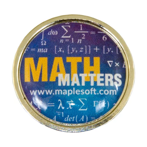 SOS Lapel Pin - Large Circle