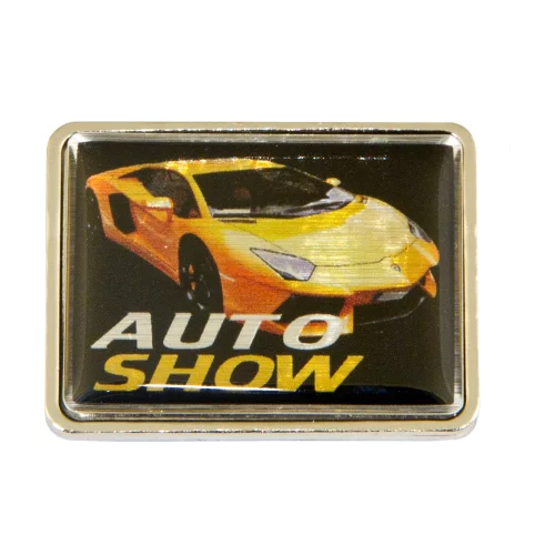 SOS Lapel Pin - Large Rectangle