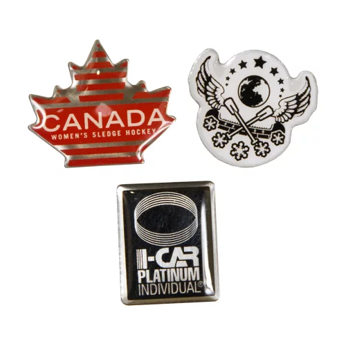 Screen Printed Lapel Pin (0.75")