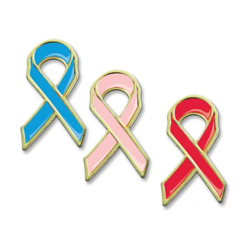 Stock Design Awareness Gold Finish Lapel Pin