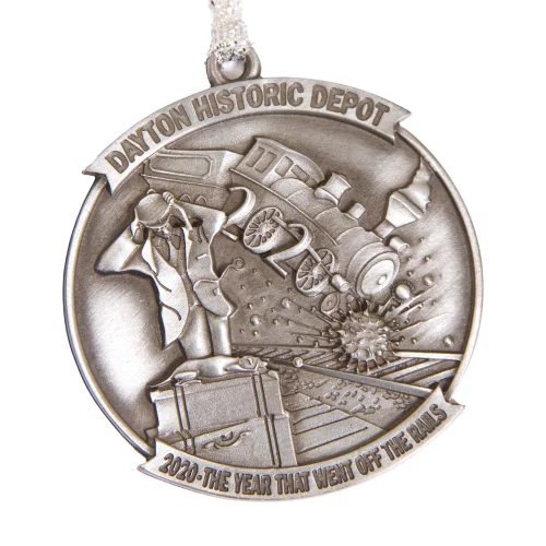 Solid Pewter Custom Ornaments